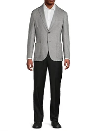 Silk-Cashmere Sport Jacket