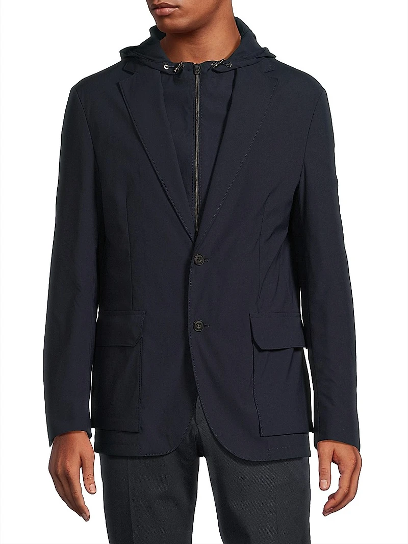 ID Wool-Blend Sport Jacket