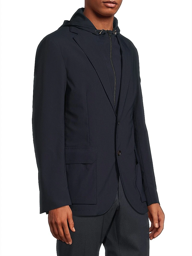 ID Wool-Blend Sport Jacket