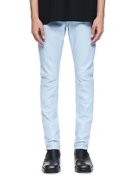 D-Stretch Leather Skinny Pants
