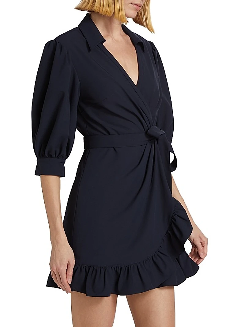 Vickie Wrap Minidress