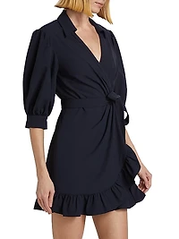 Vickie Wrap Minidress