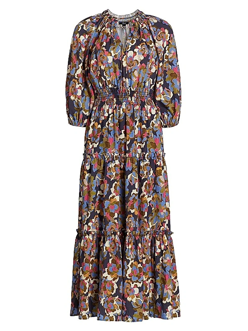 Caterine Floral Maxi Dress