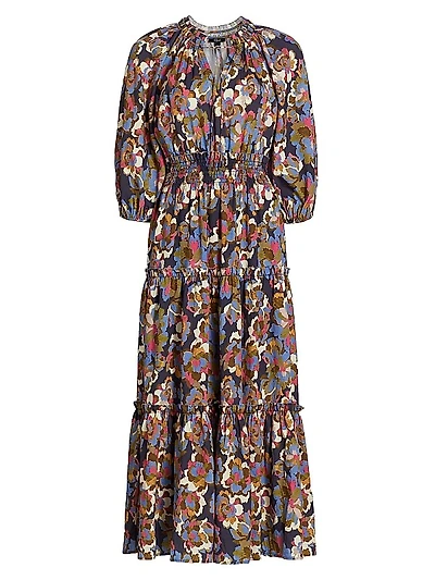Caterine Floral Maxi Dress