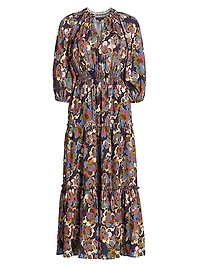 Caterine Floral Maxi Dress