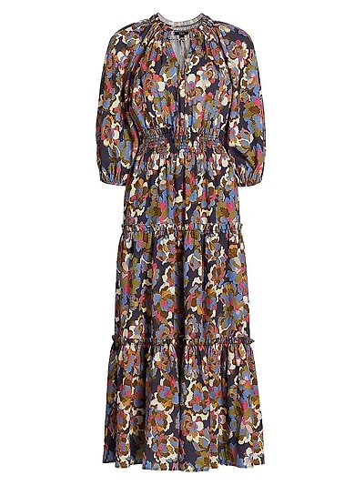 Caterine Floral Maxi Dress