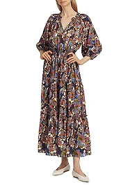 Caterine Floral Maxi Dress