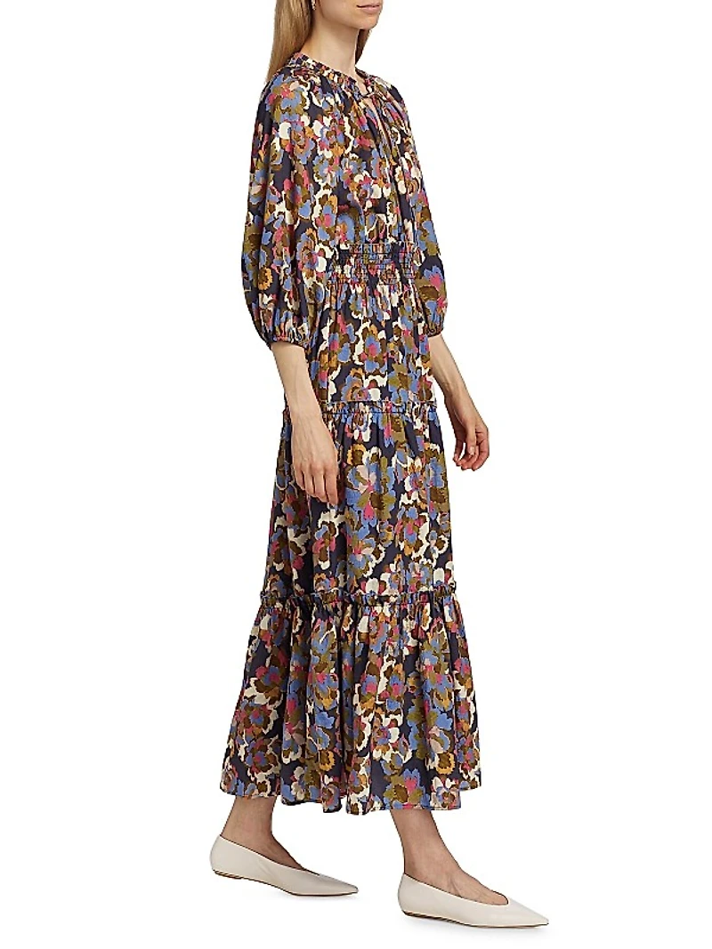 Caterine Floral Maxi Dress