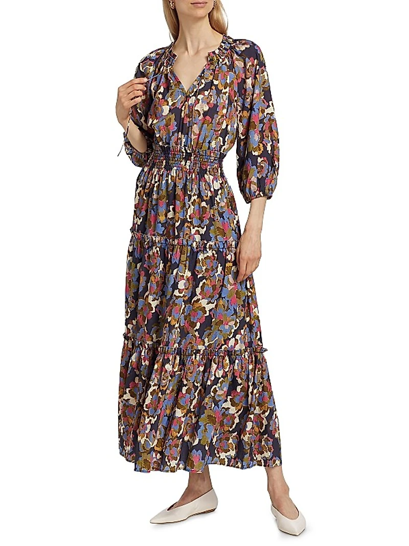 Caterine Floral Maxi Dress