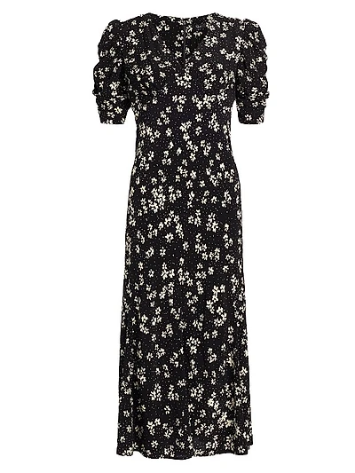 Zariah Floral Midi-Dress