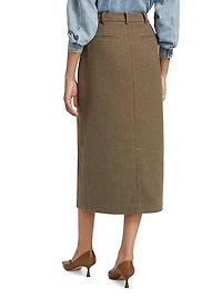 Carolina Pencil Midi-Skirt