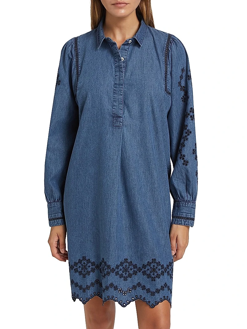 Fernanda Denim Shift Dress