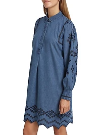 Fernanda Denim Shift Dress