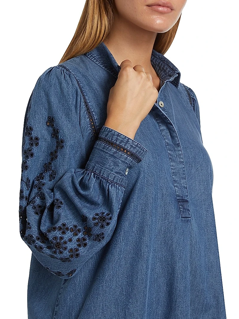 Fernanda Denim Shift Dress