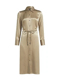Anina Belted Shirtdress