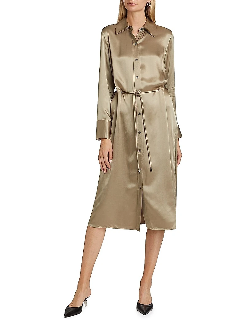 Anina Belted Shirtdress