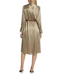 Anina Belted Shirtdress
