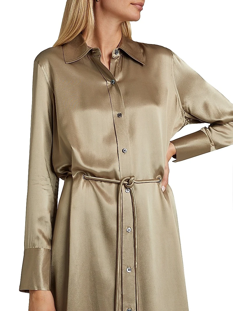 Anina Belted Shirtdress