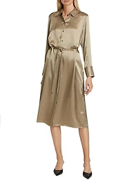 Anina Belted Shirtdress