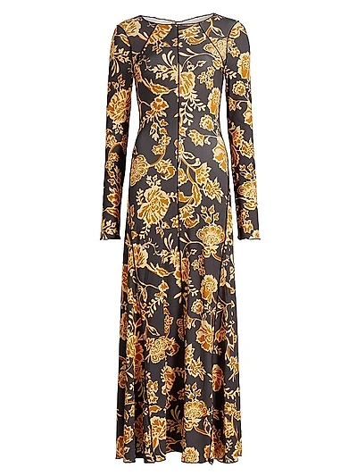 Kaia Floral Knit Dress