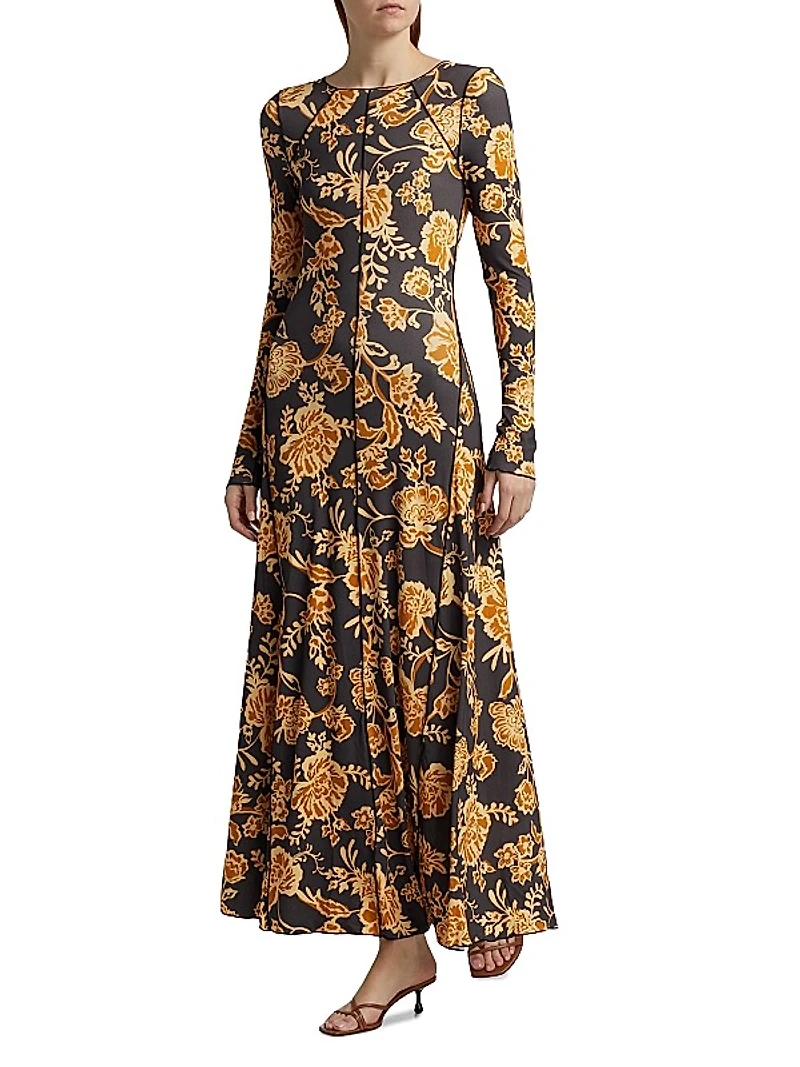 Kaia Floral Knit Dress