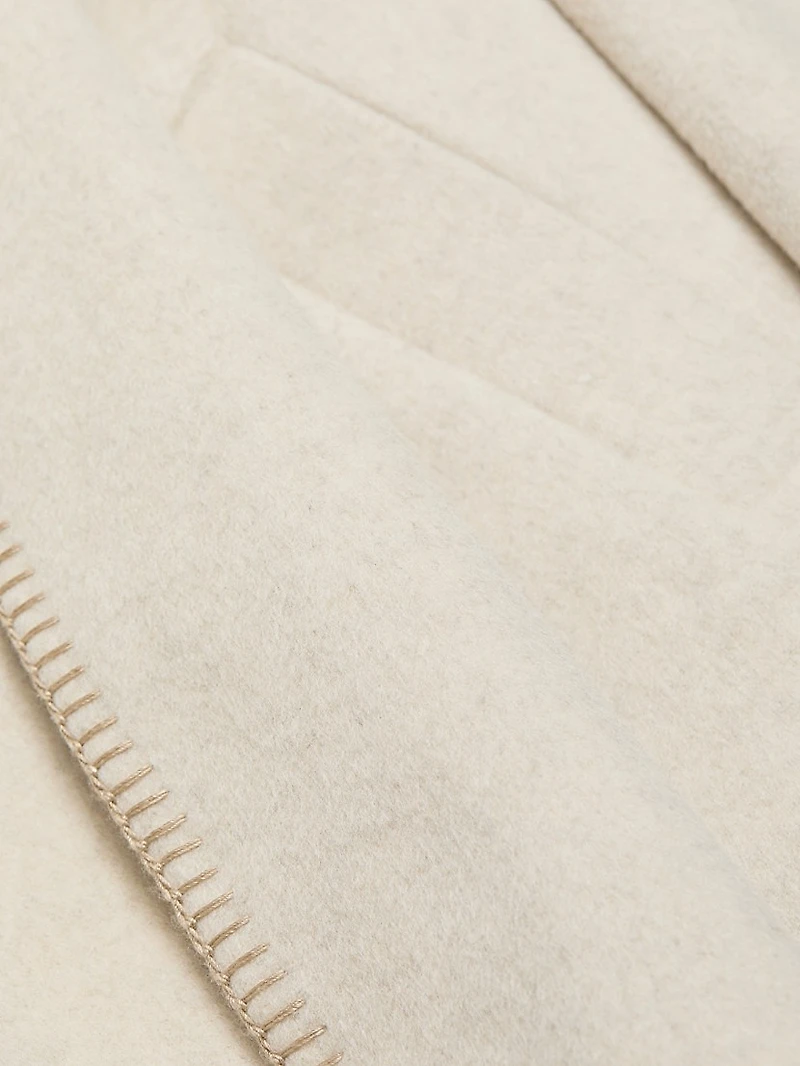 Josephina Wool-Blend Belted Coat