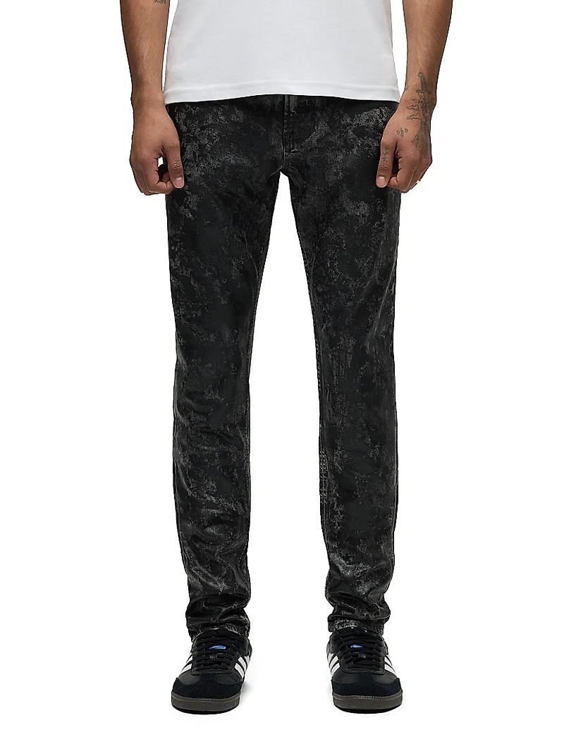 Zack Distressed Skinny Jeans