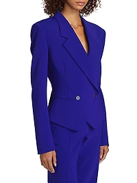 Boxy Double-Breasted Blazer