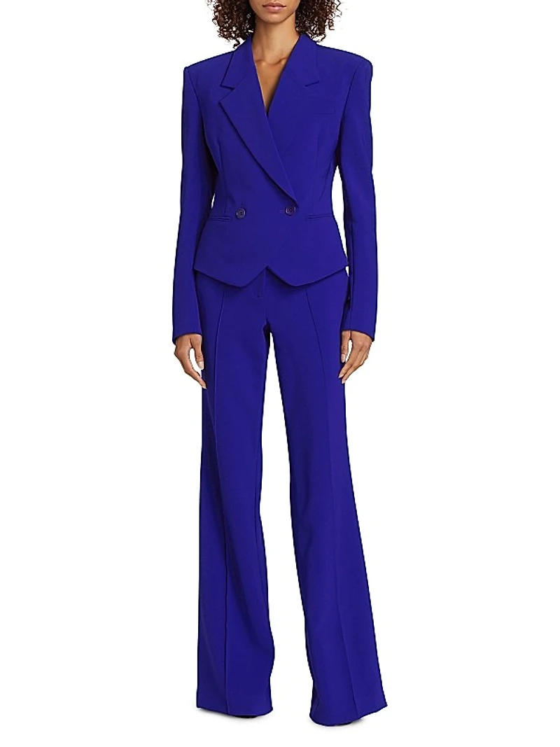 Boxy Double-Breasted Blazer