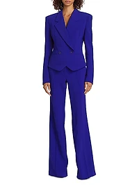 Boxy Double-Breasted Blazer