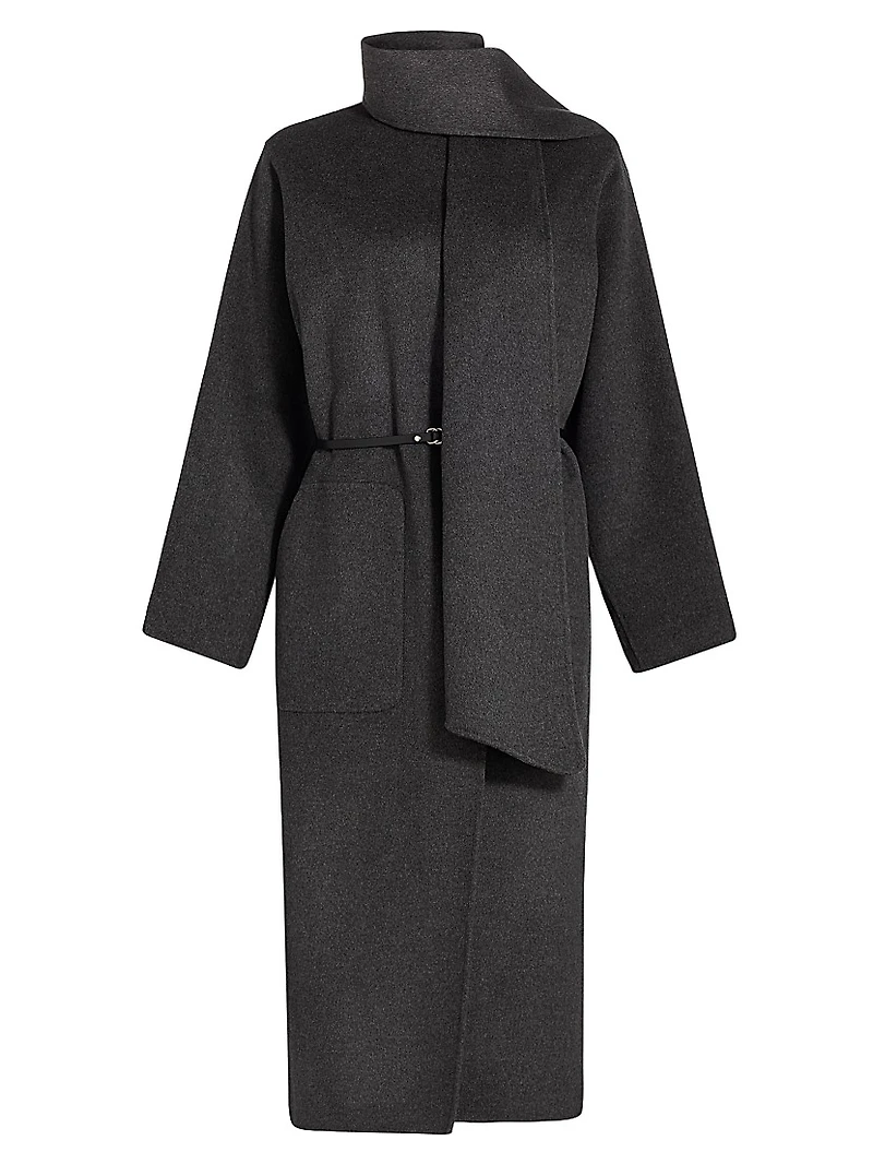 Victoria Shawl Collar Maxi Wool Coat
