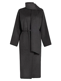 Victoria Shawl Collar Maxi Wool Coat