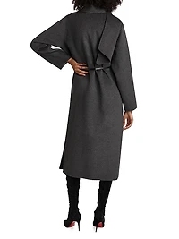Victoria Shawl Collar Maxi Wool Coat