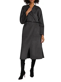 Victoria Shawl Collar Maxi Wool Coat