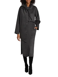 Victoria Shawl Collar Maxi Wool Coat