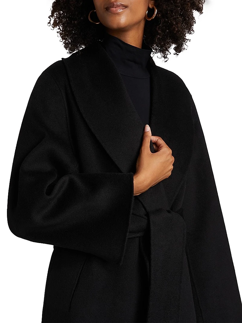 Grace Wrap Wool Coat