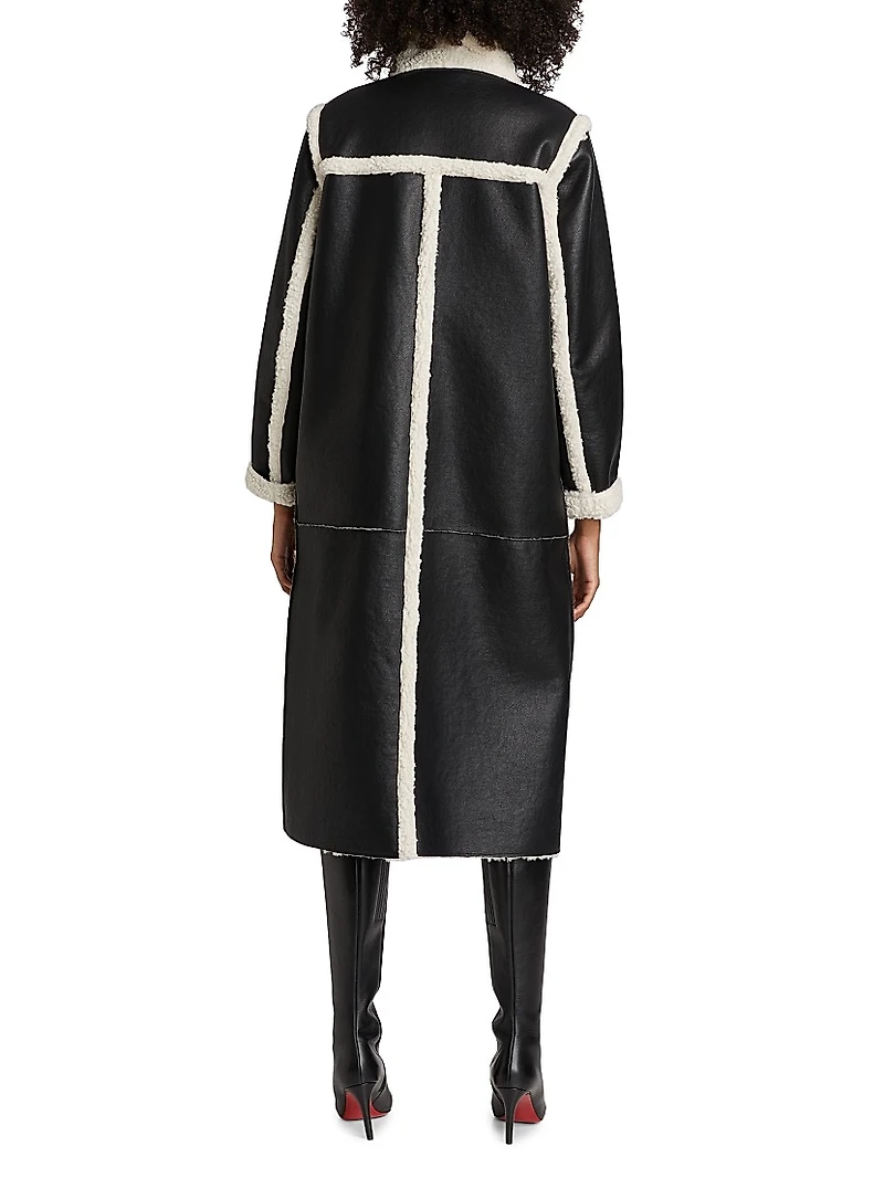 Shar Reversible Sherpa Coat