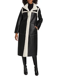 Shar Reversible Sherpa Coat