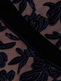 Velvet Lace Cocktail Dress