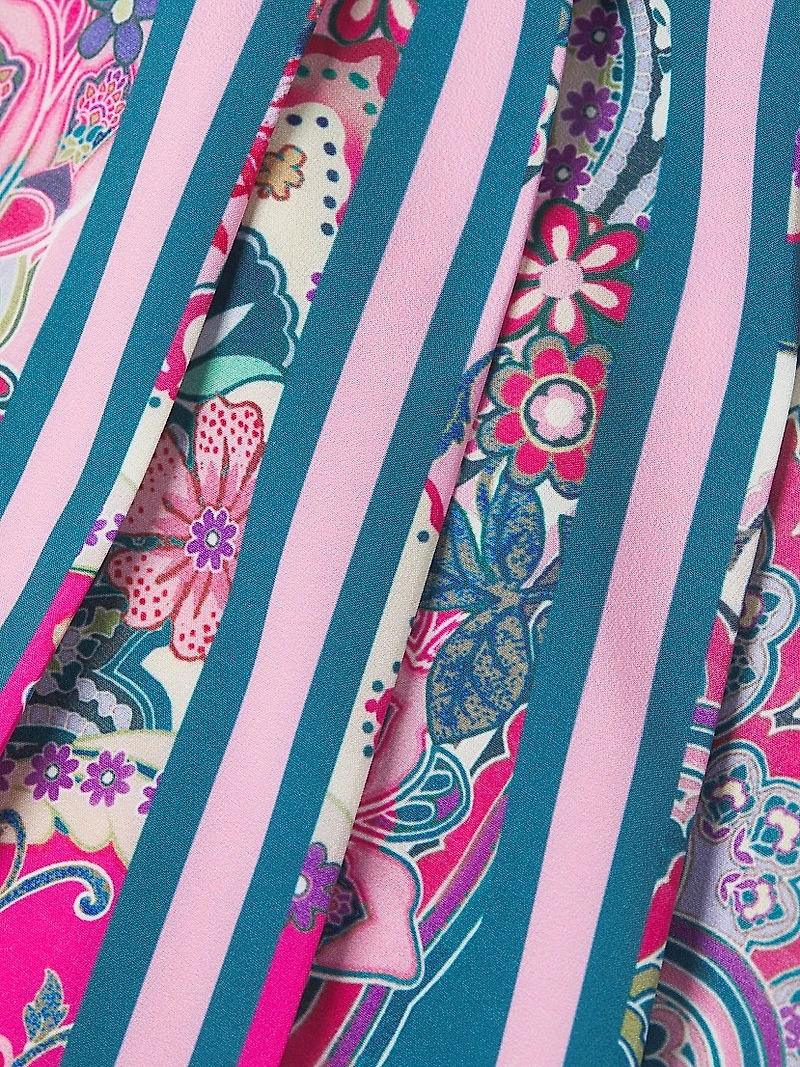 Melody Bee Active Paisley Tennis Skirt