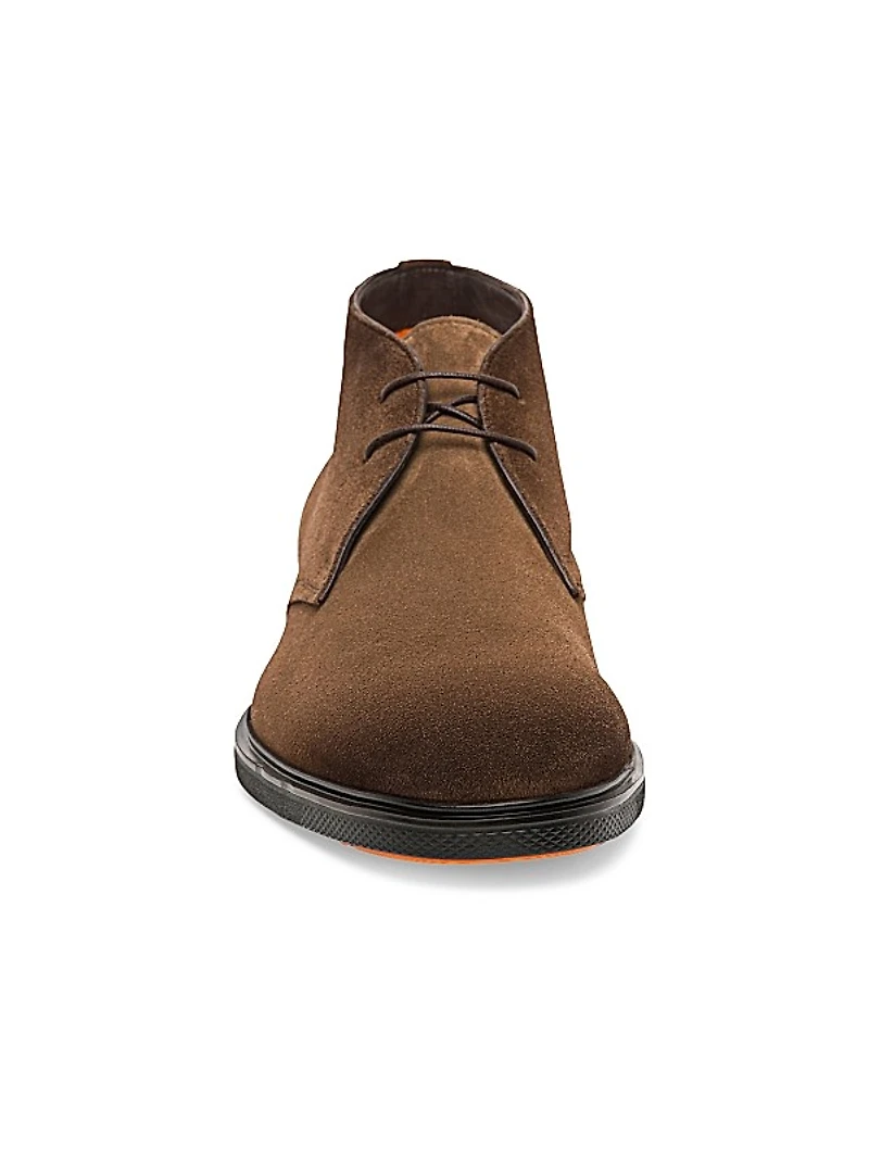 Easy Burnished Suede Chukka Boots