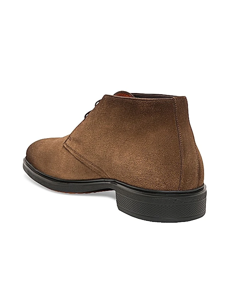 Easy Burnished Suede Chukka Boots