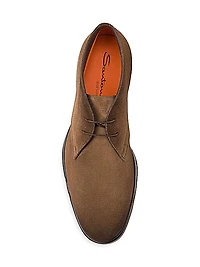 Easy Burnished Suede Chukka Boots
