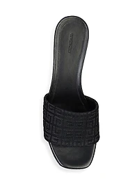 G Cube Mules in 4G Canvas