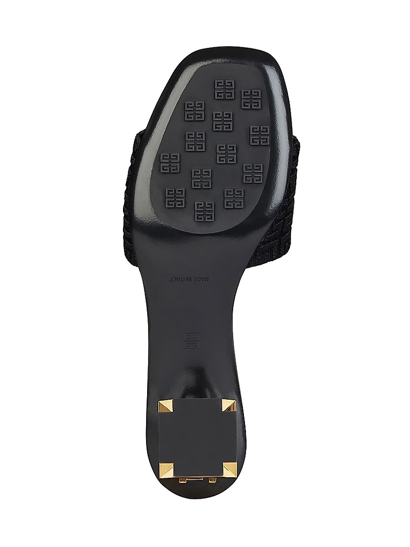 G Cube Mules in 4G Canvas