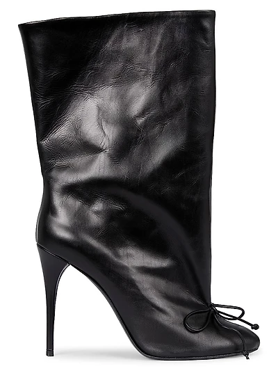 Low 90MM Leather Boots