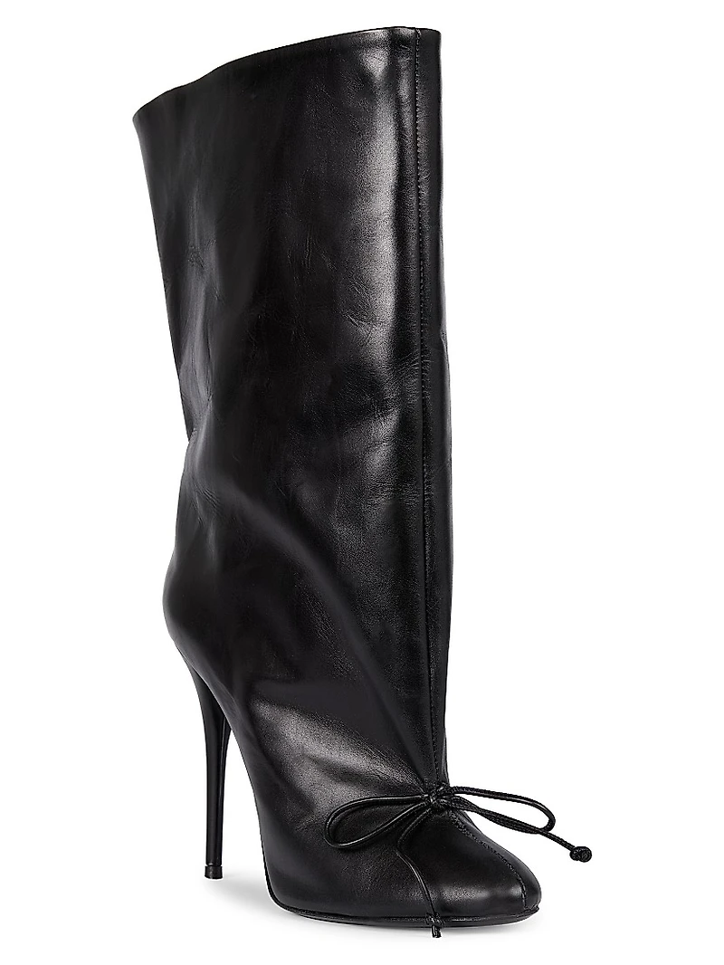Low 90MM Leather Boots