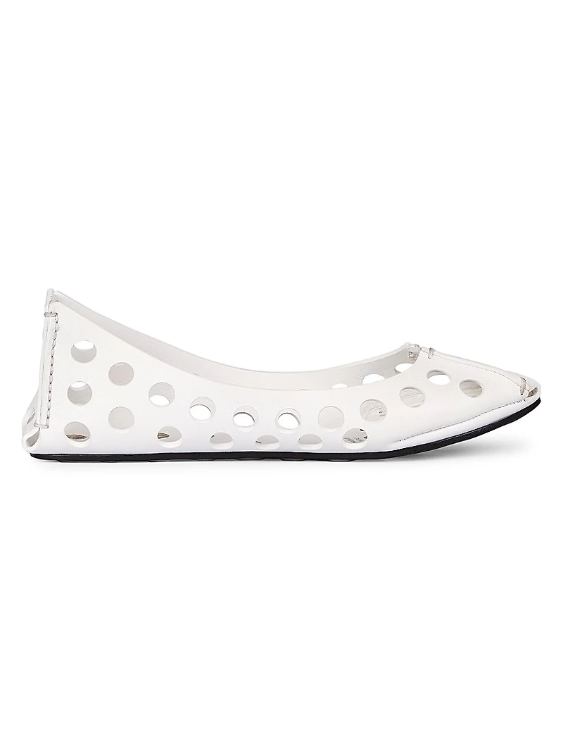 Leather Ballet Flats