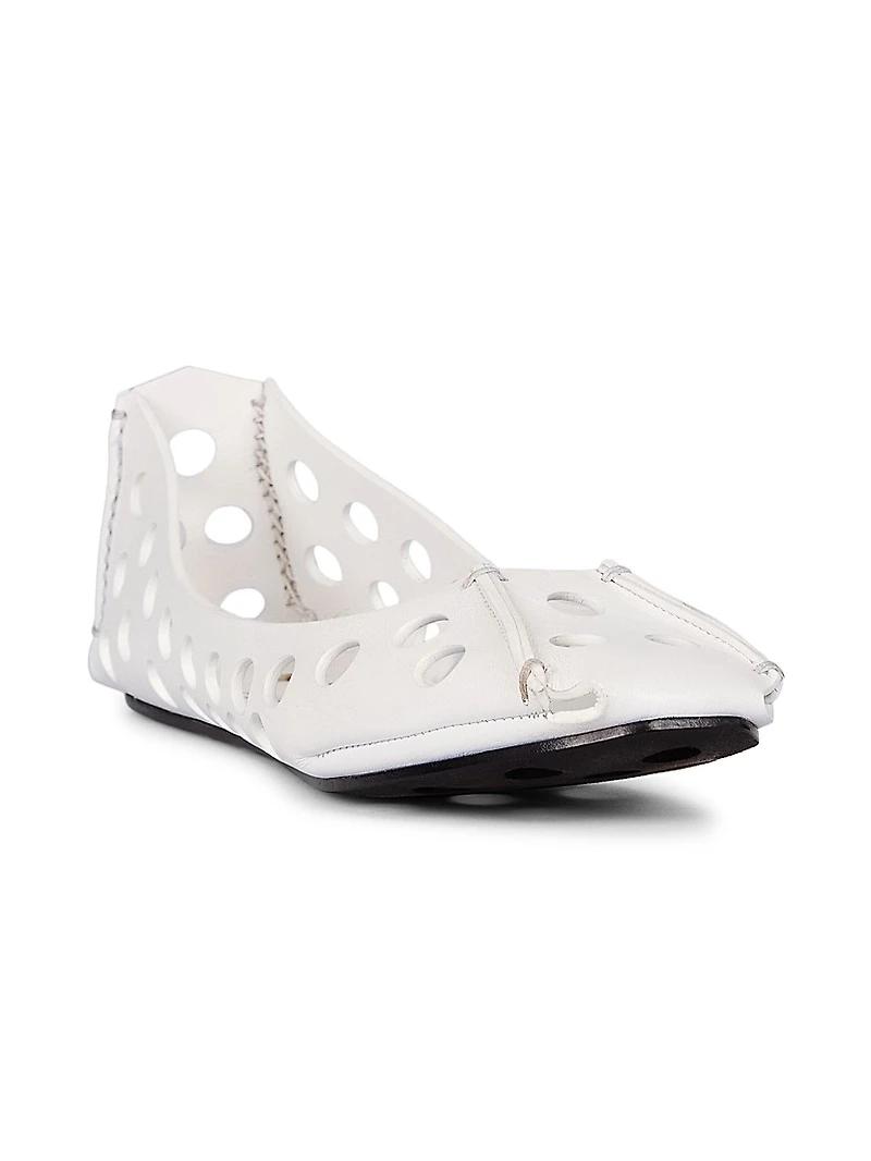 Leather Ballet Flats