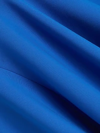 Wave Seam Wool Midi-Dress